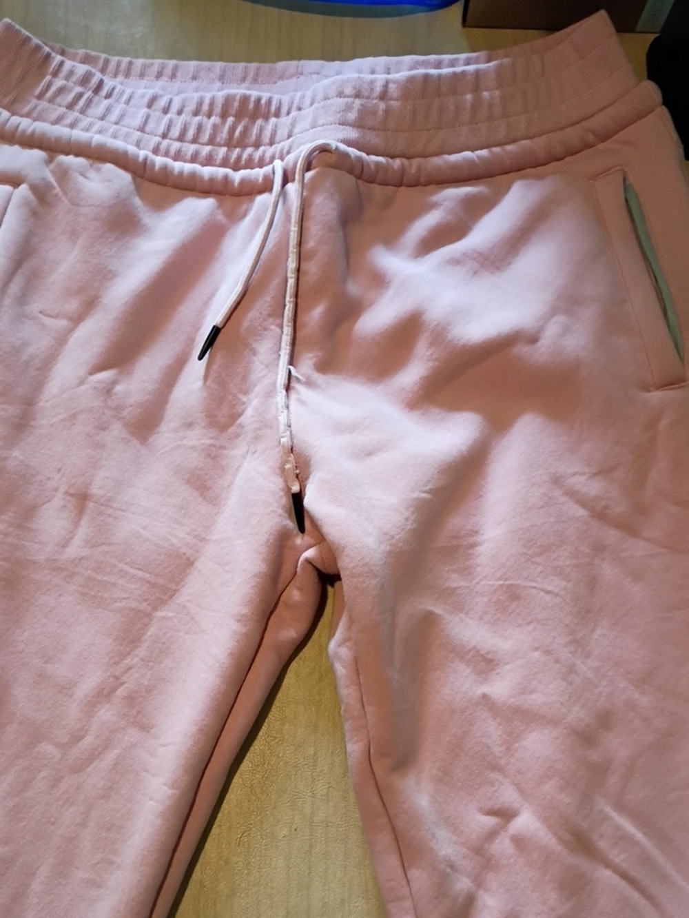 Women's Pink Drawstring Sweatpants